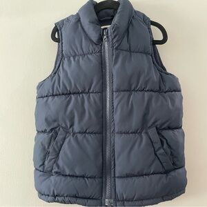 Navy Puffer Vest